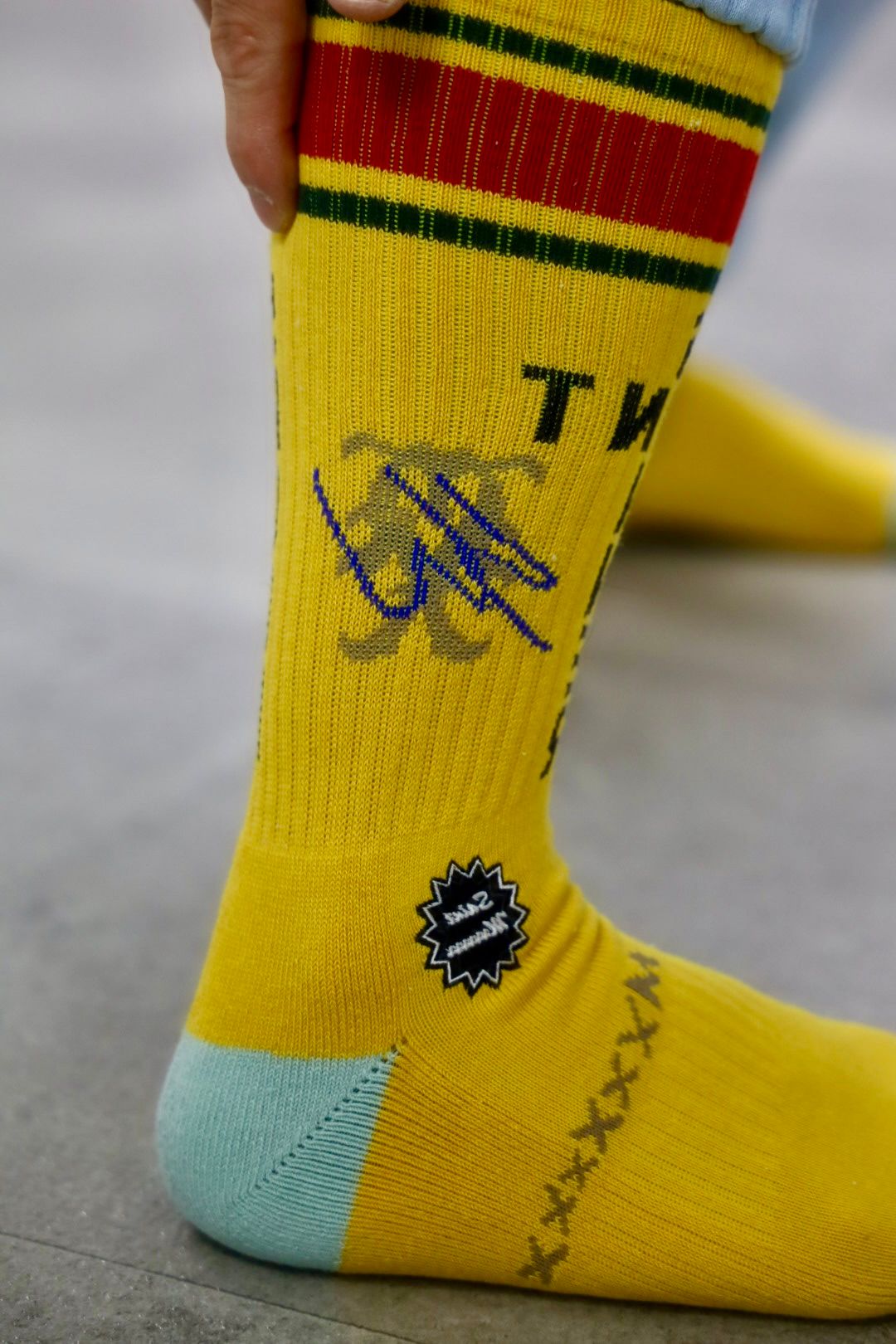 セントマイケル 26SS SW SOCKS/SAINT SW(SM-MK8-0000-C15)YELLOW