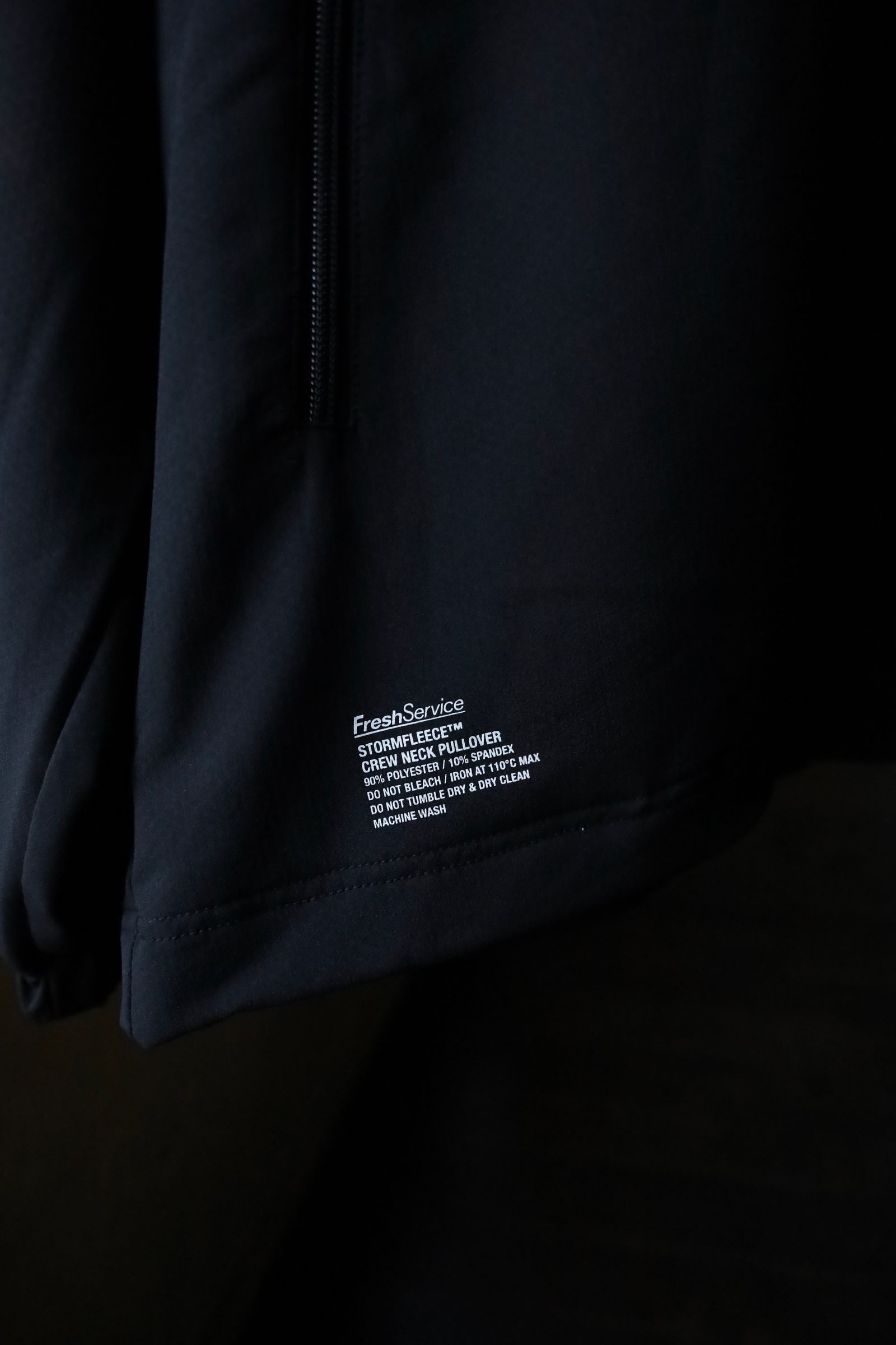 フレッシュサービス STORMFLEECE CREW NECK PULLOVER(FSC243-70207)BLACK