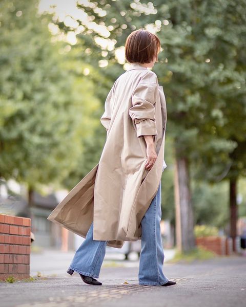 J.B. ATTIRE  Rive gauche coat style 2024.07.25