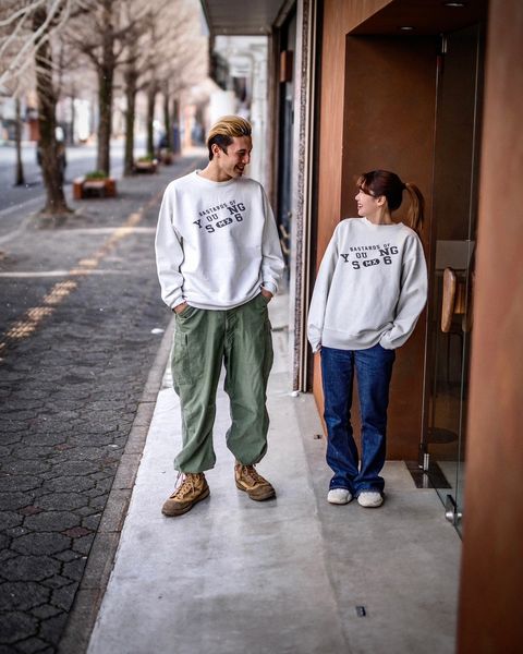 セントマイケル BJ_CREW NECK SWEAT スタイル 2月8日(土)新作発売！