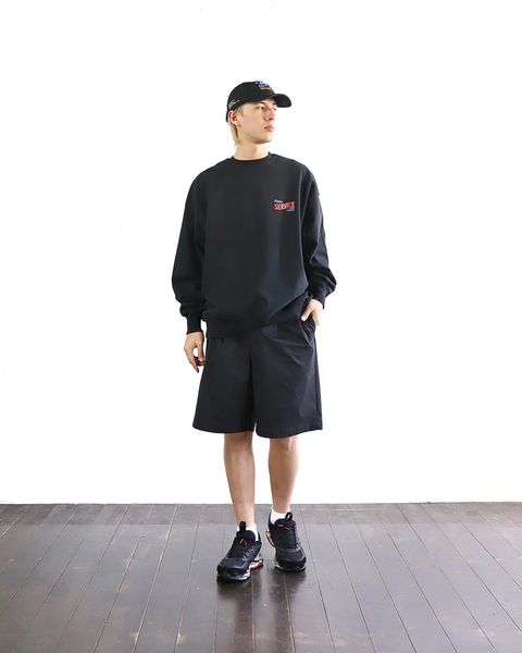 FreshService 24SS CORPORATE PRINTED CREW NECK SWEAT"All Day All Night" style 2024.4.13