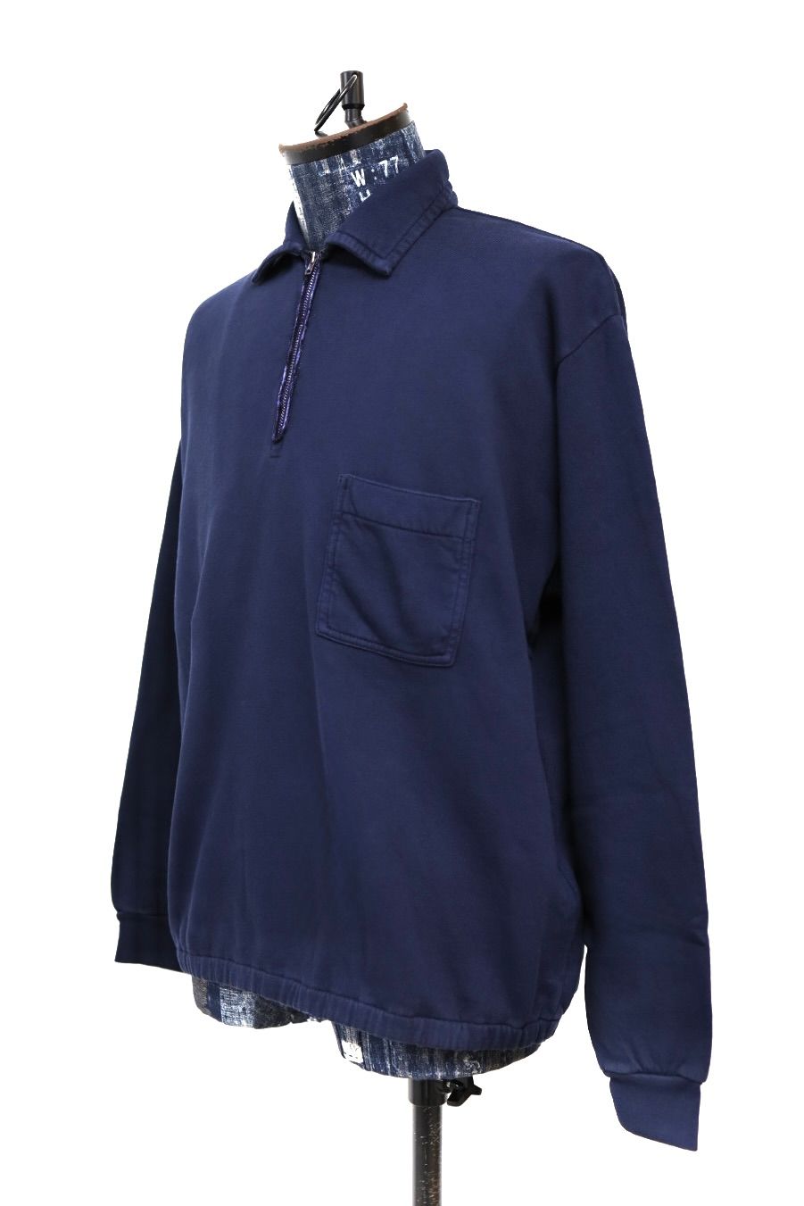 アプレッセ 2026 STYLE1 Vintage Light Weight Half Zip Sweatshirt(26SAP-05-08)NAVY☆3月7日(土)発売！