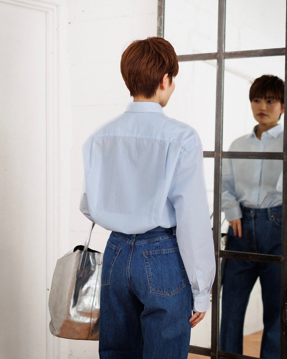 J.B.ATTIRE 25SS 新作Paris light blue shirts style.2025.2.9