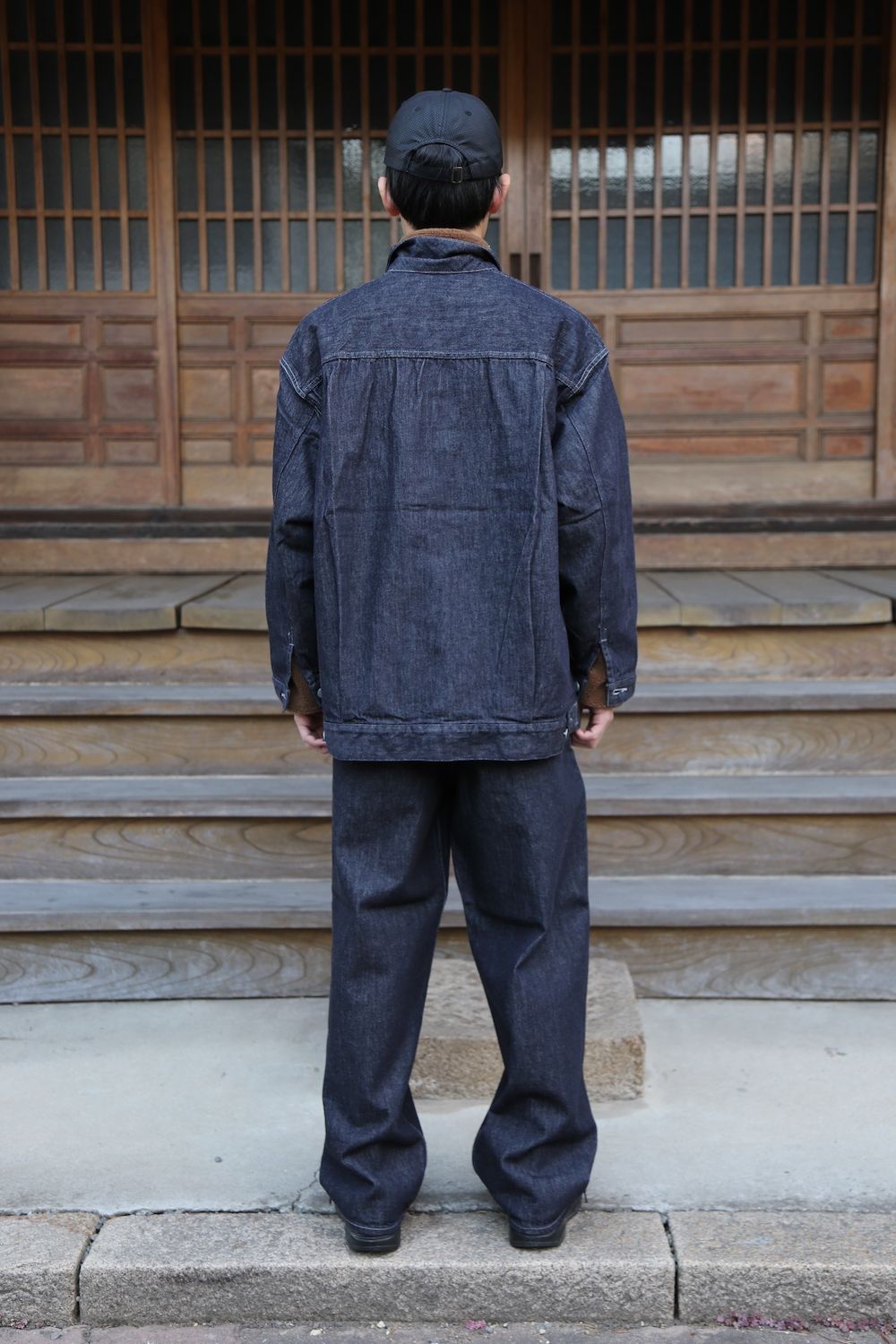 Graphpaper Colorfast Denim Blouson&Colorfast Denim Two Tuck Pants"INDIGO"Style.2020.11.13.