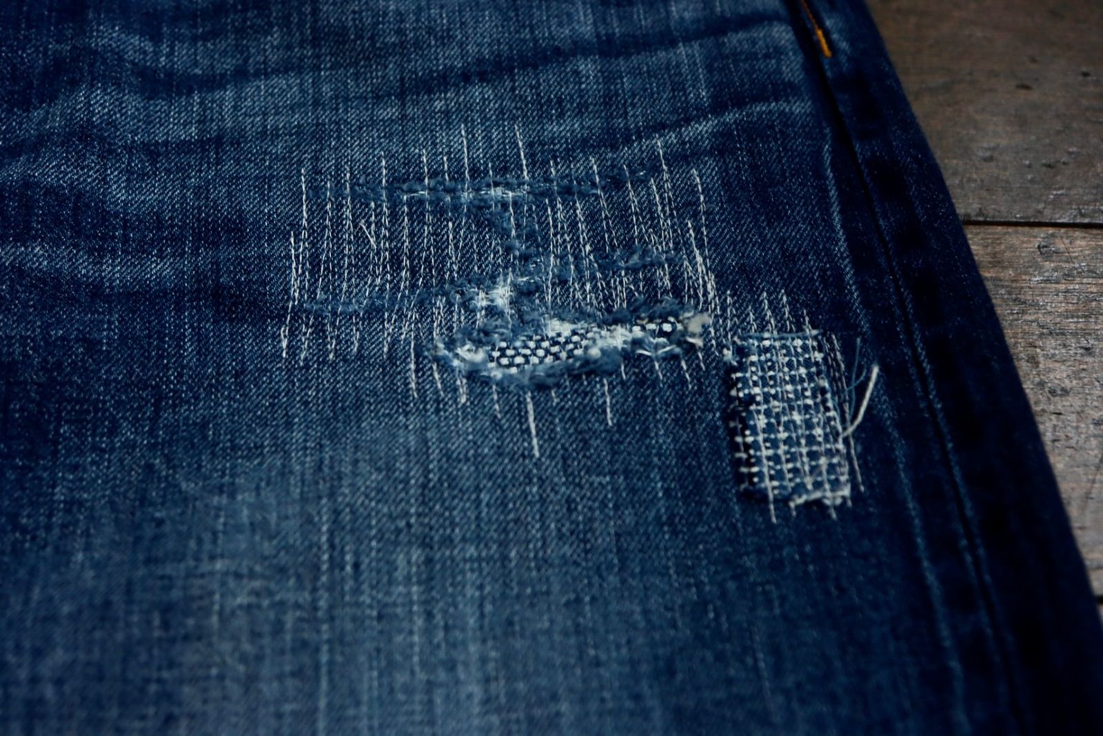 ファンダメンタル デニムCLASSIC STRAIGHT DENIM CS114(FA24MG114)INDIGO