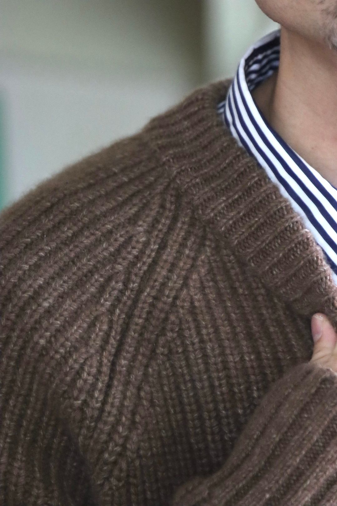 A.PRESSE Fisherman Pullover Sweater style.2021.10.6.