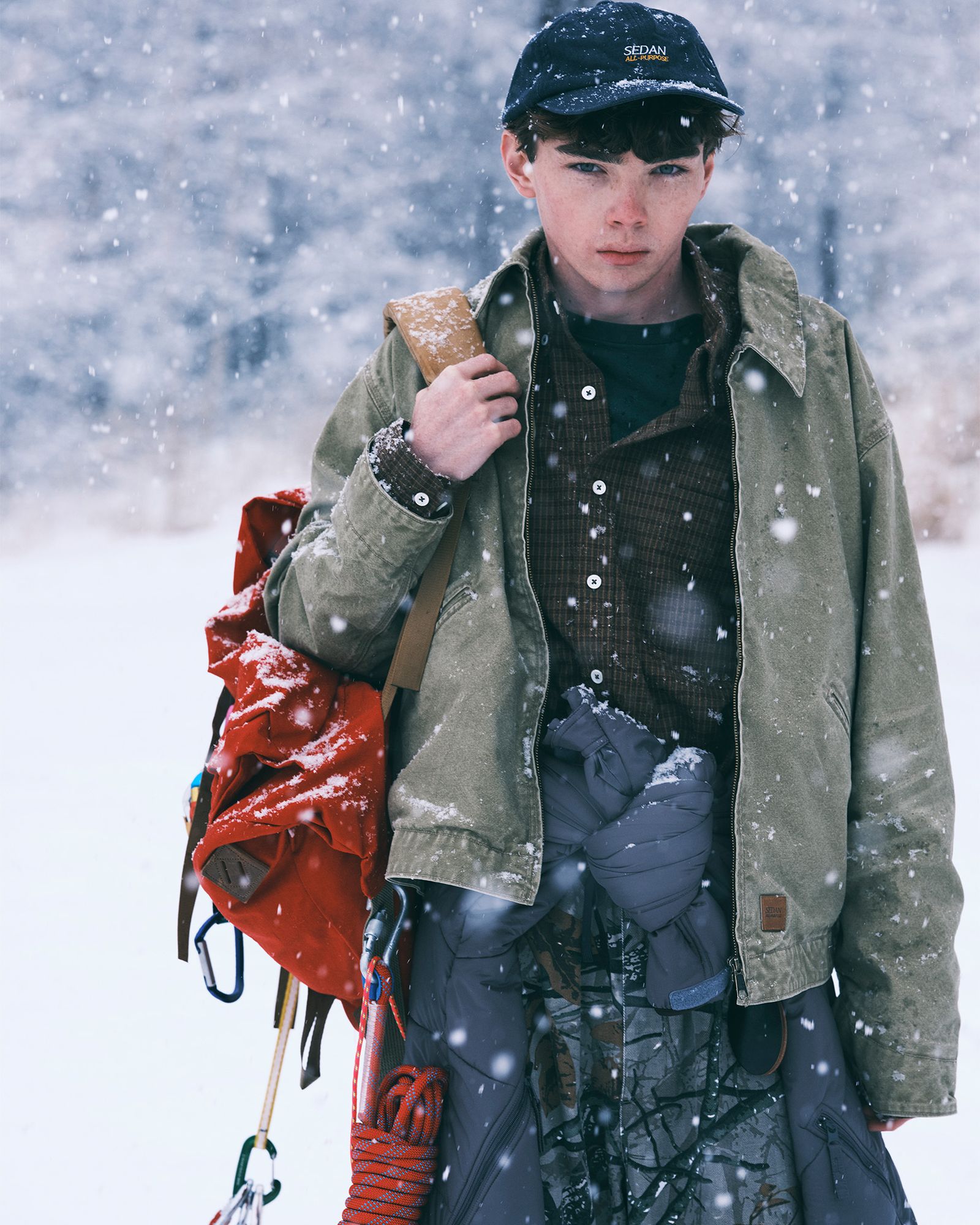 セダンオールパーパス FW25 Vintage Washed Cotton Duck Jacket(SD25F-JK02)Khaki☆9月6日(土)発売！