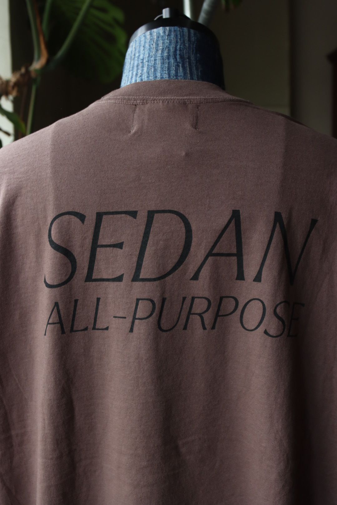 セダンオールパーパス SS24 Garment Dyed S/S Tee(SD24S-CT06)Brown
