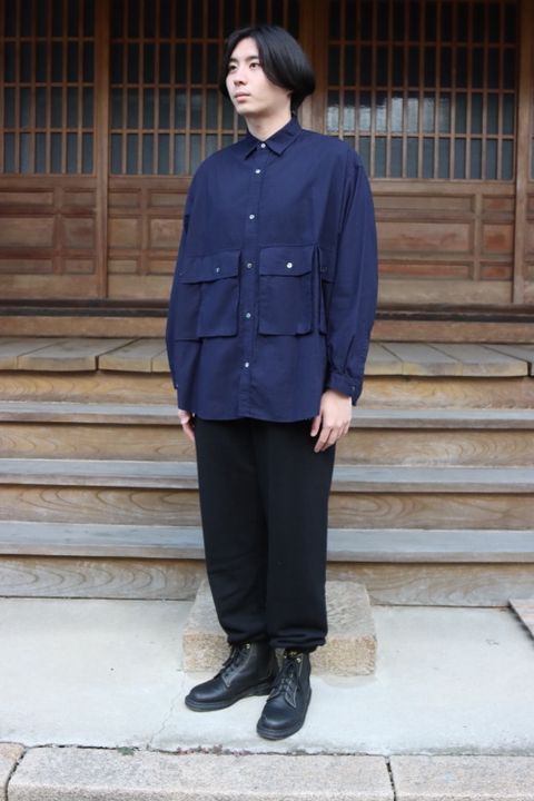 FreshService OXFORD FLAP POCKET L/S SHIRT(FSW-21-SH_66)  style.2021.10.22