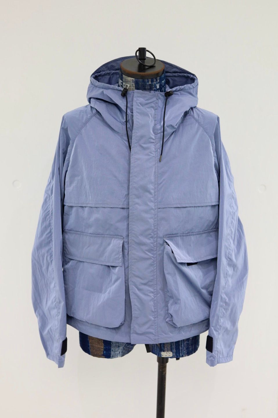 marka マーカ 26SS FIELD PARKA -RECYCLED NYLON CHAMBRAY TAFFETA-(M26A04BL01C)LIGHT BLUE☆新作発売！