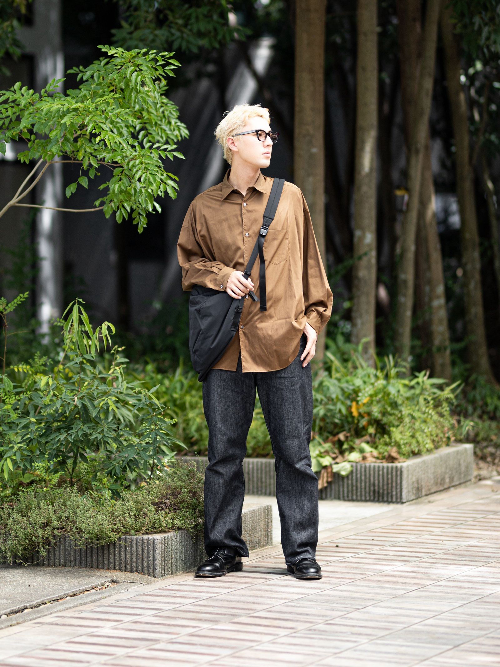 Graphpaper Silicon Poplin Oversized Regular Collar Shirt 8月8日(土)新作発売！