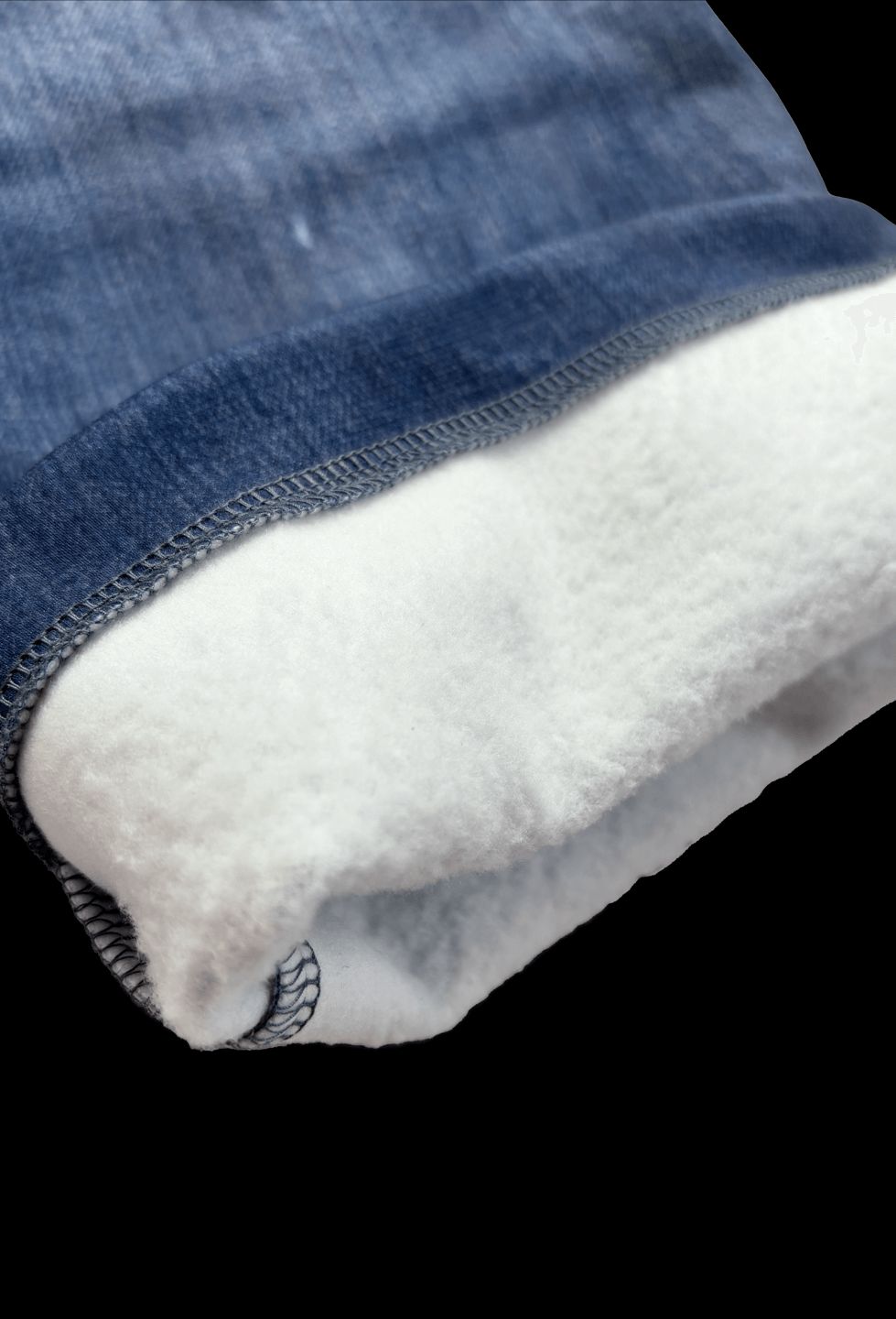 トーキングアバウト ジ アブストラクション 25AW DENIM PRINT FLEECE LINING STRIGHT PT(2526AW-PT-001F)BLUE☆新作発売！