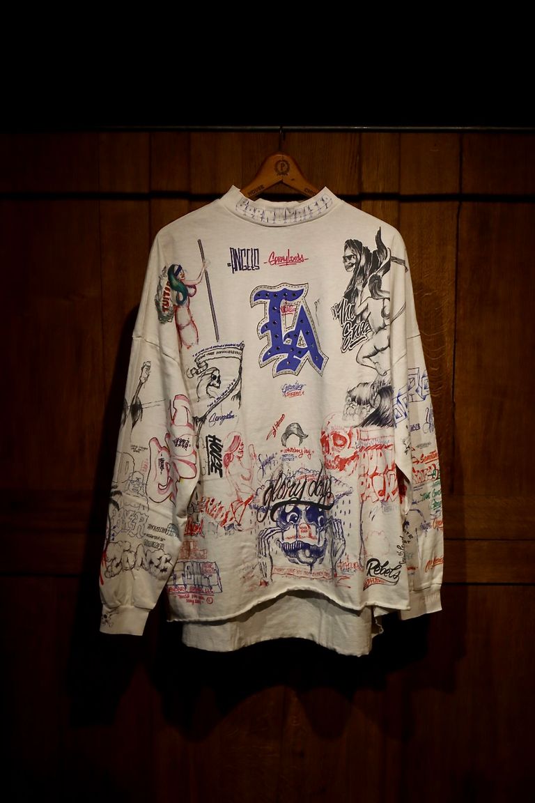 SAINT M×××××× - セントマイケル 24SSLA ロングスリーブ(SM-YS8-0000  