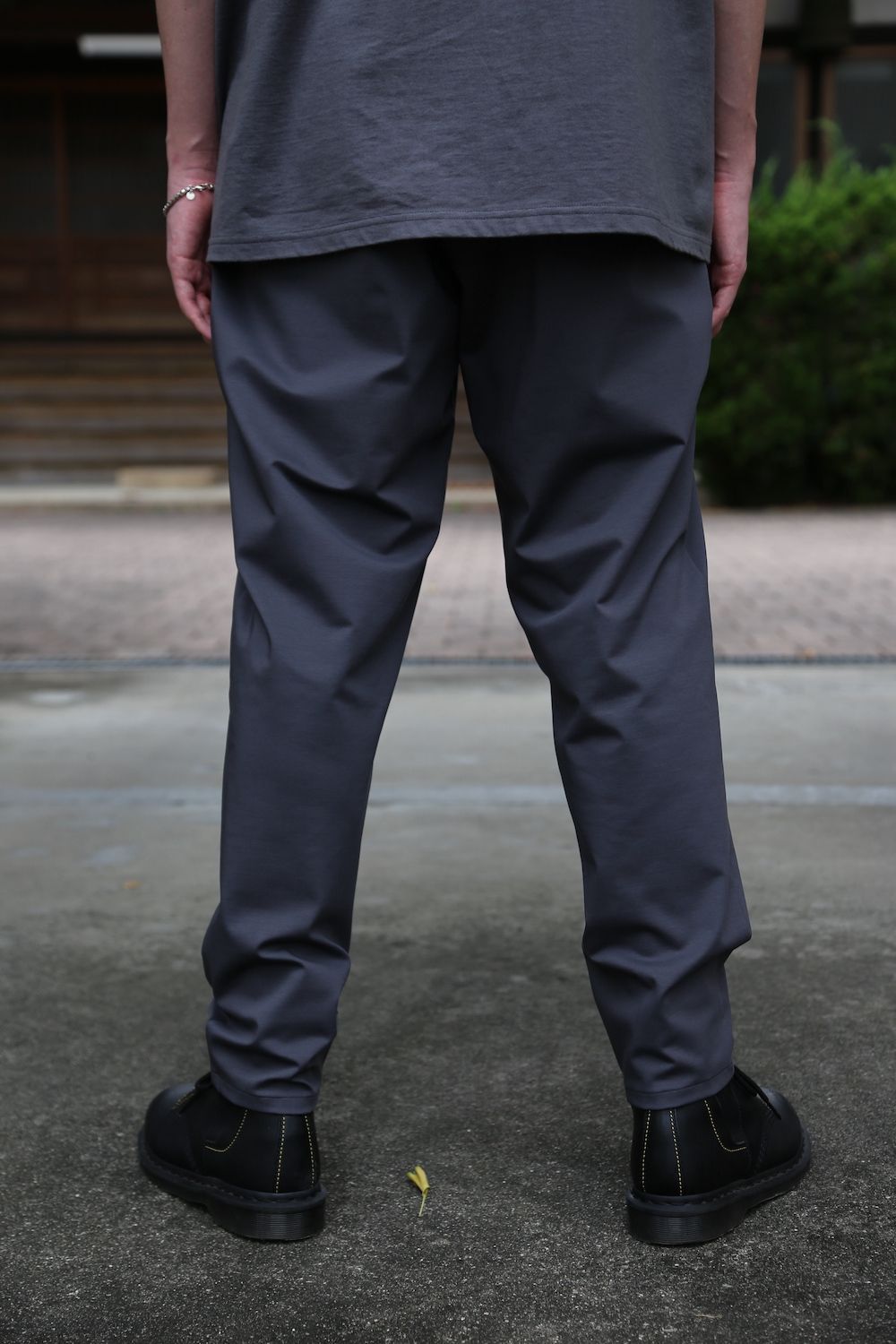 Graphpaper Compact Ponte Chef Pants(GM213-40042B) style.2021.7.18