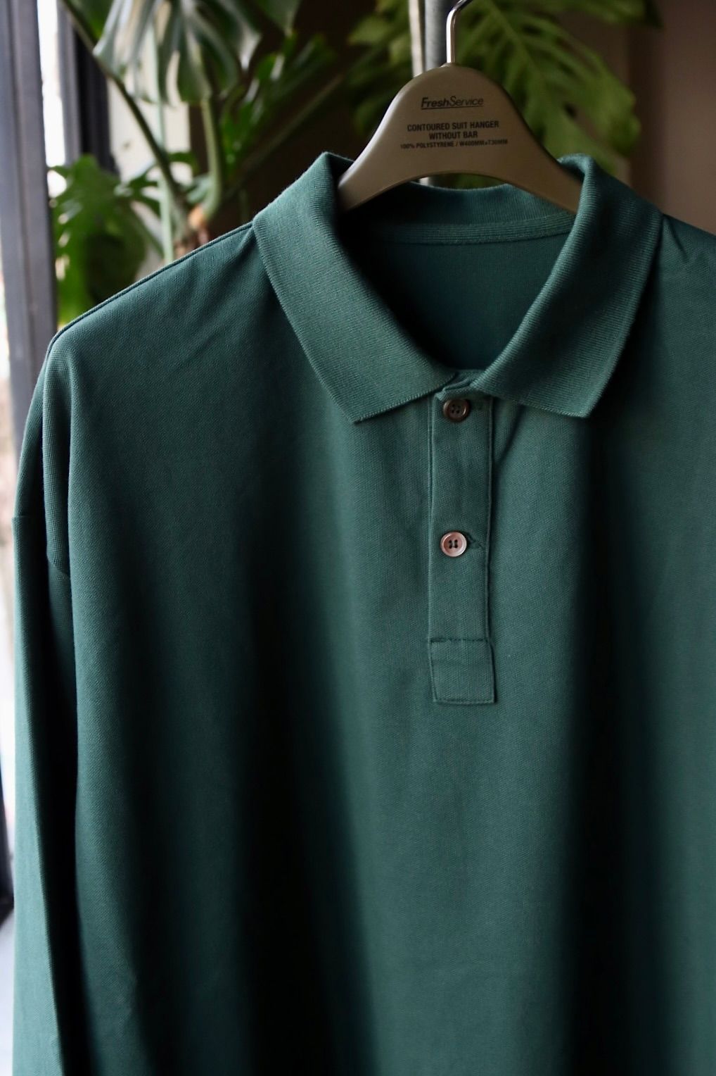 FreshService - フレッシュサービス23SS PIQUE JERSEY L/S POLO