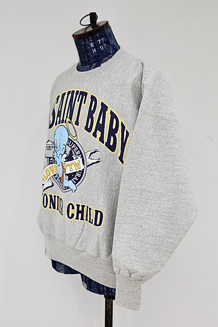 セントマイケル25AW BABY MICAHEL SWEAT (SM-HR1-0000-050)GRAY☆12月13日(土)新作発売！