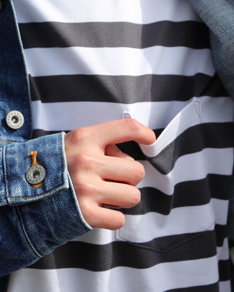 doublet MEMORIAL POLAROID DENIM JACKET(21SS06BL115) style. 2021.03.29.