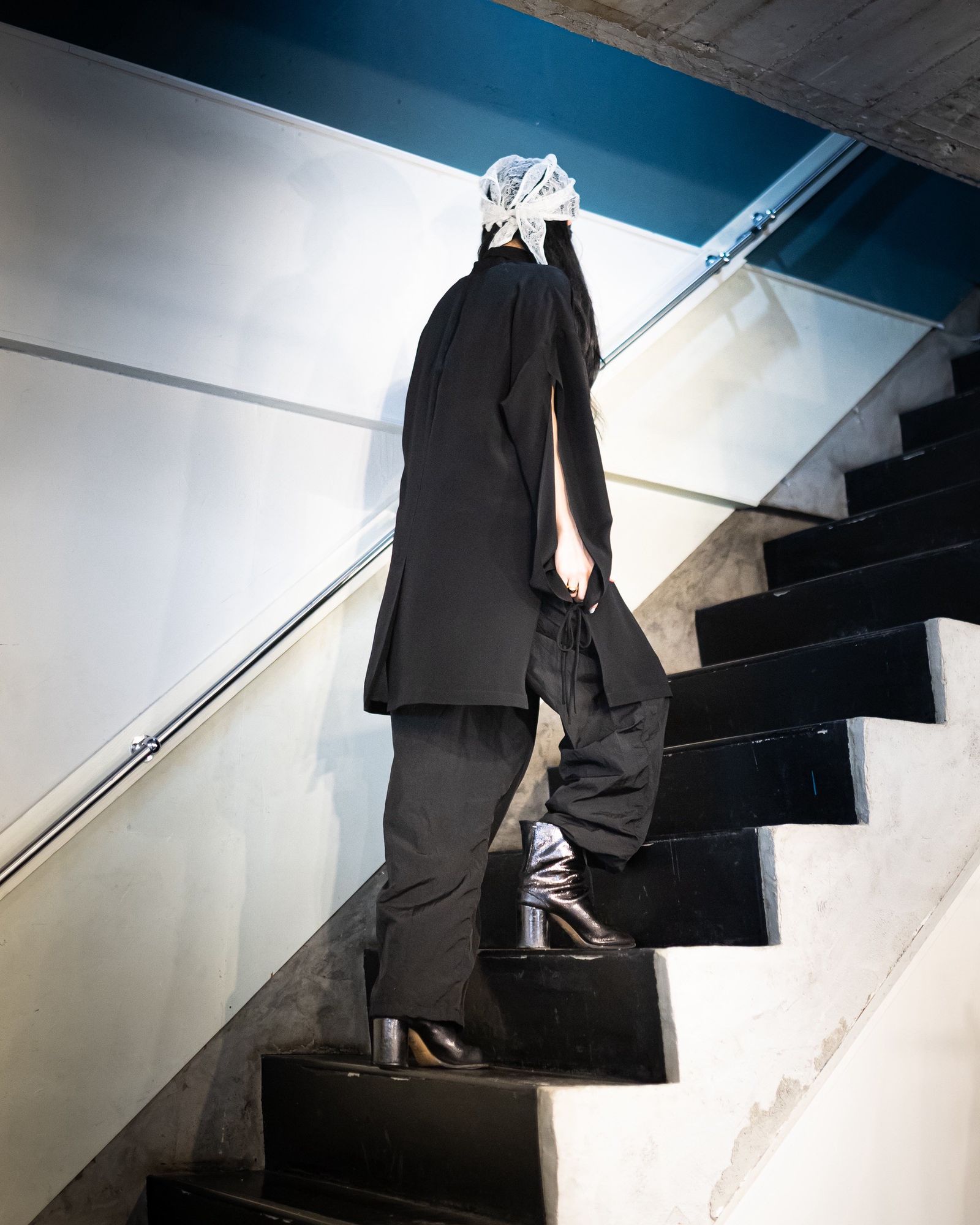 Yohji Yamamoto POUR HOMME 26SS 釈迦釦付きストールジャケット style 2026.05.05