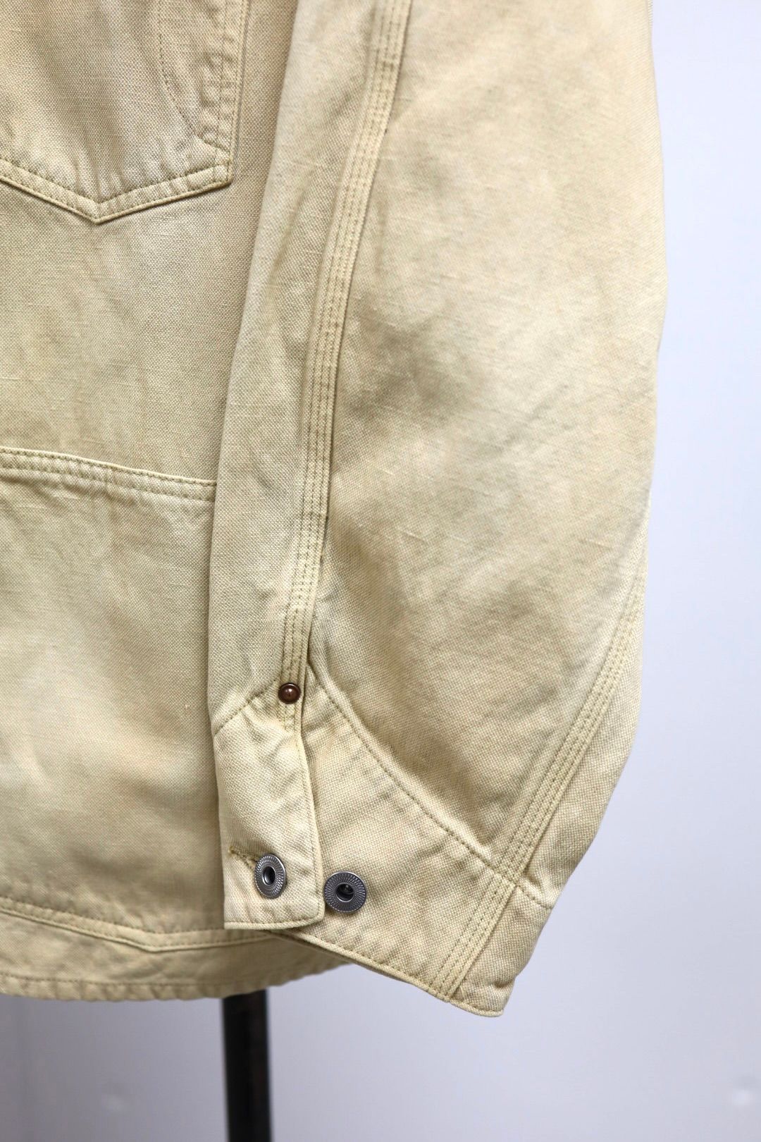 アプレッセ 2026 STYLE1 Vintage Silk Hemp Coverall Jacket (26SAP-01-17)BEIGE☆1月24日(土)発売！