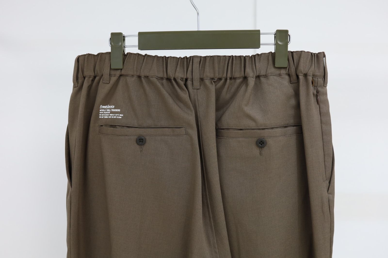 フレッシュサービス WOOLY TWILL TROUSERS(FSC263-40084)BROWN☆9月12日(土)発売！