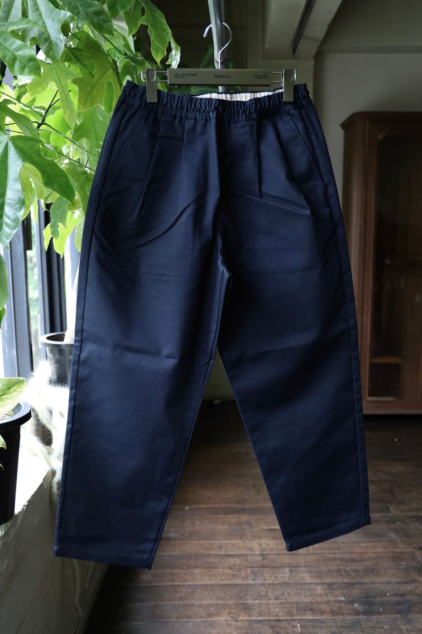 【即購入OK】FreshService セットアップ M ネイビー パッカブル ReFresh!Service.｜UTILITY PACKABLE SUIT | 眠家オンラインストア
