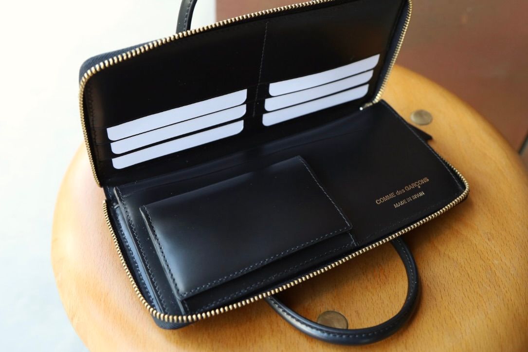 コムデギャルソン 財布 HANDELS BIFOLD ZIP LONG WALLET (8Z-U110-051)BLACK☆9月6日発売！