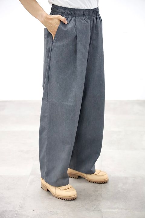 FreshService 26SS CORPORATE WIDE EASY PANTS"H.GRAY"スタイル
