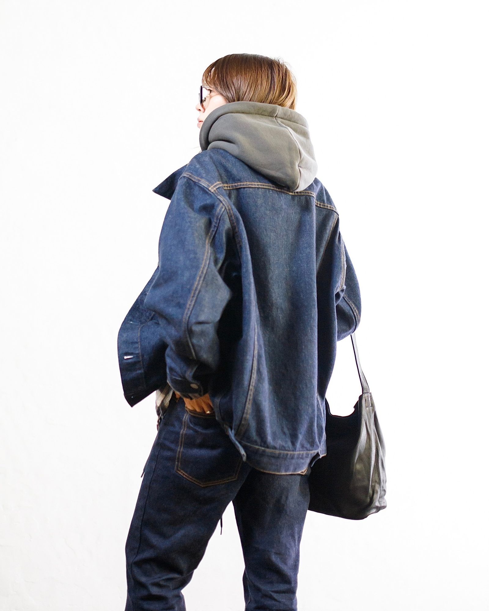 SEDAN ALL-PURPOSE Flannnel Hoodie&デニムセットアップstyle.2024.11.16