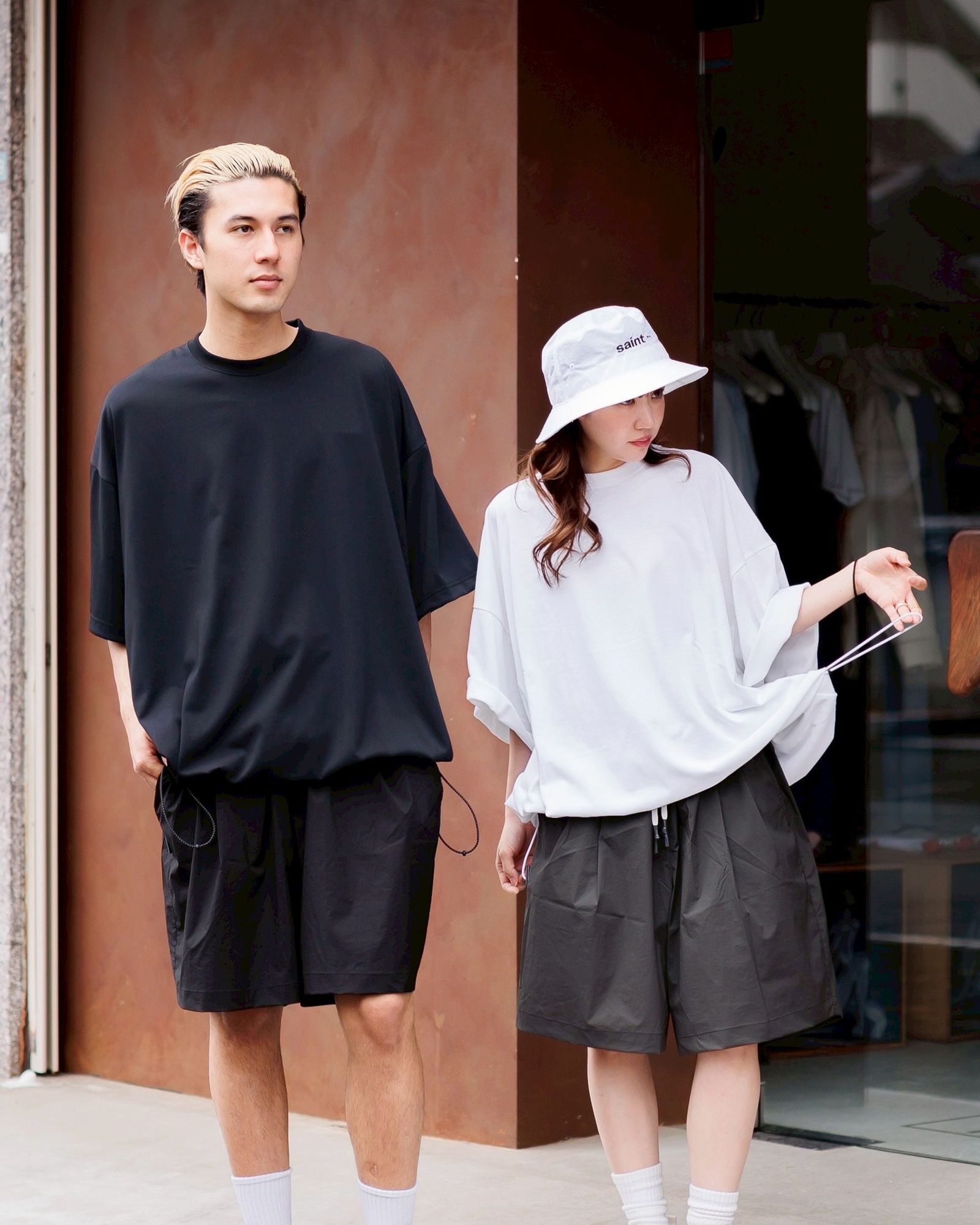 NYLON BAGGY SHORTS | S.F.C(エスエフシー / ストライプフォー