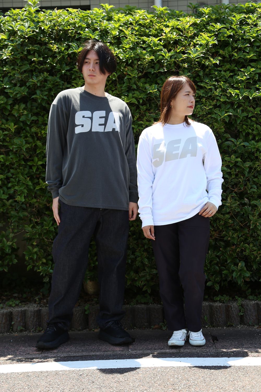 WIND AND SEA SEA (sea-alive) L/S T-SHIRT style. 2021.05.30. | 1738