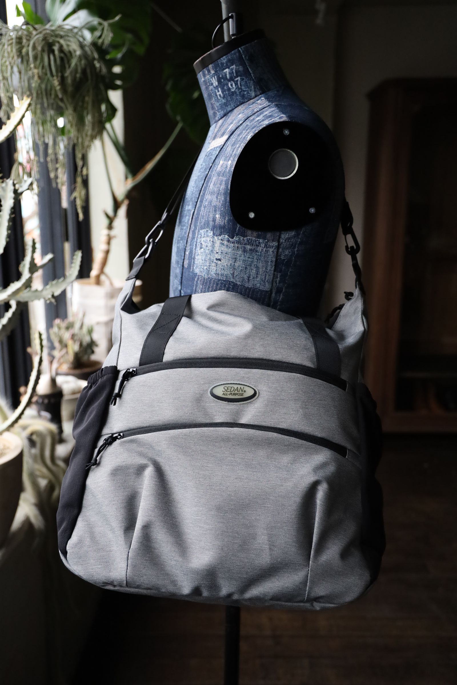 セダンオールパーパス SS25 Tech 2Way Tote Bag(SD25S-BG02)Grey