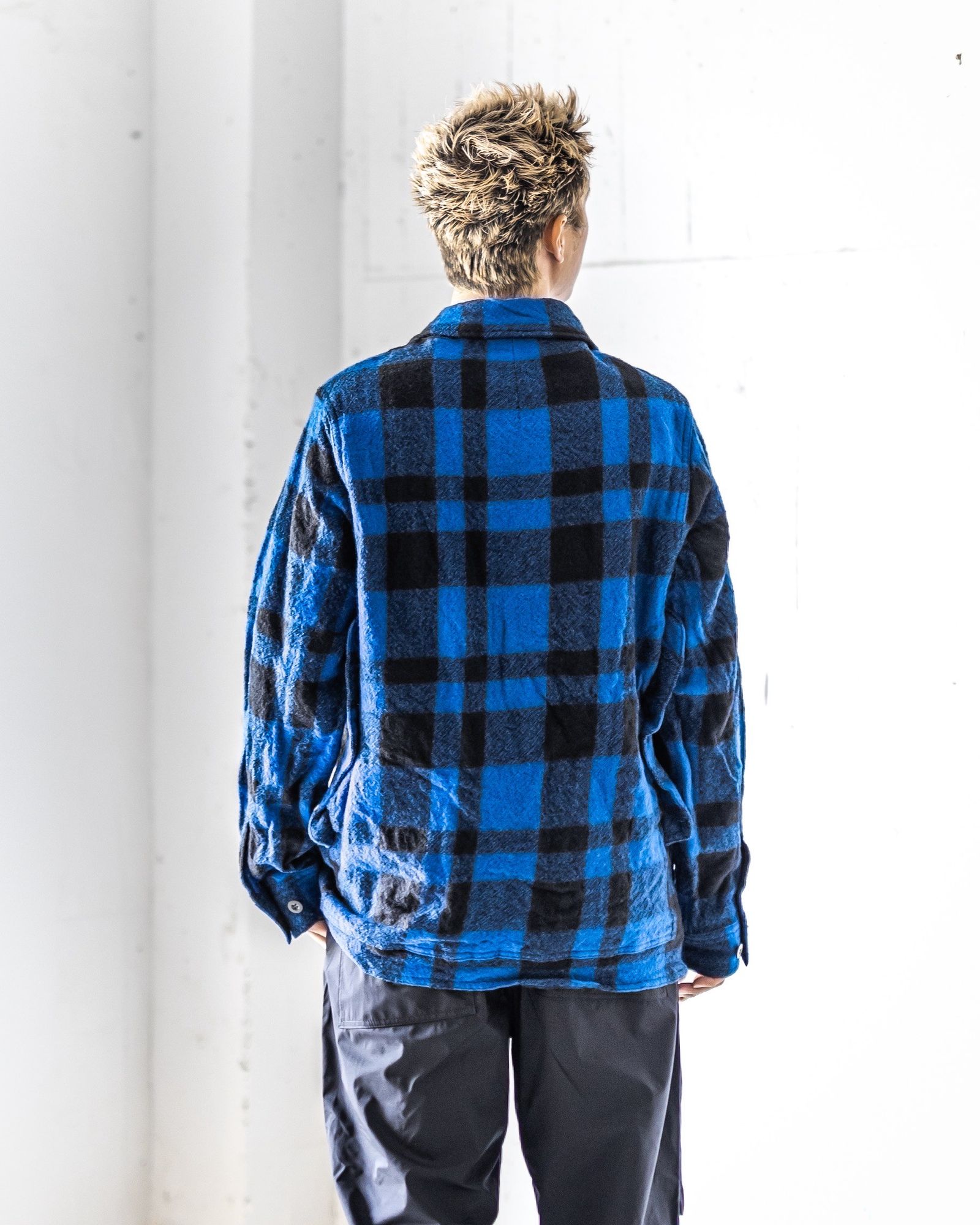 JUNYA WATANABE MAN FILSON Wネームウールチェックジャケット 8