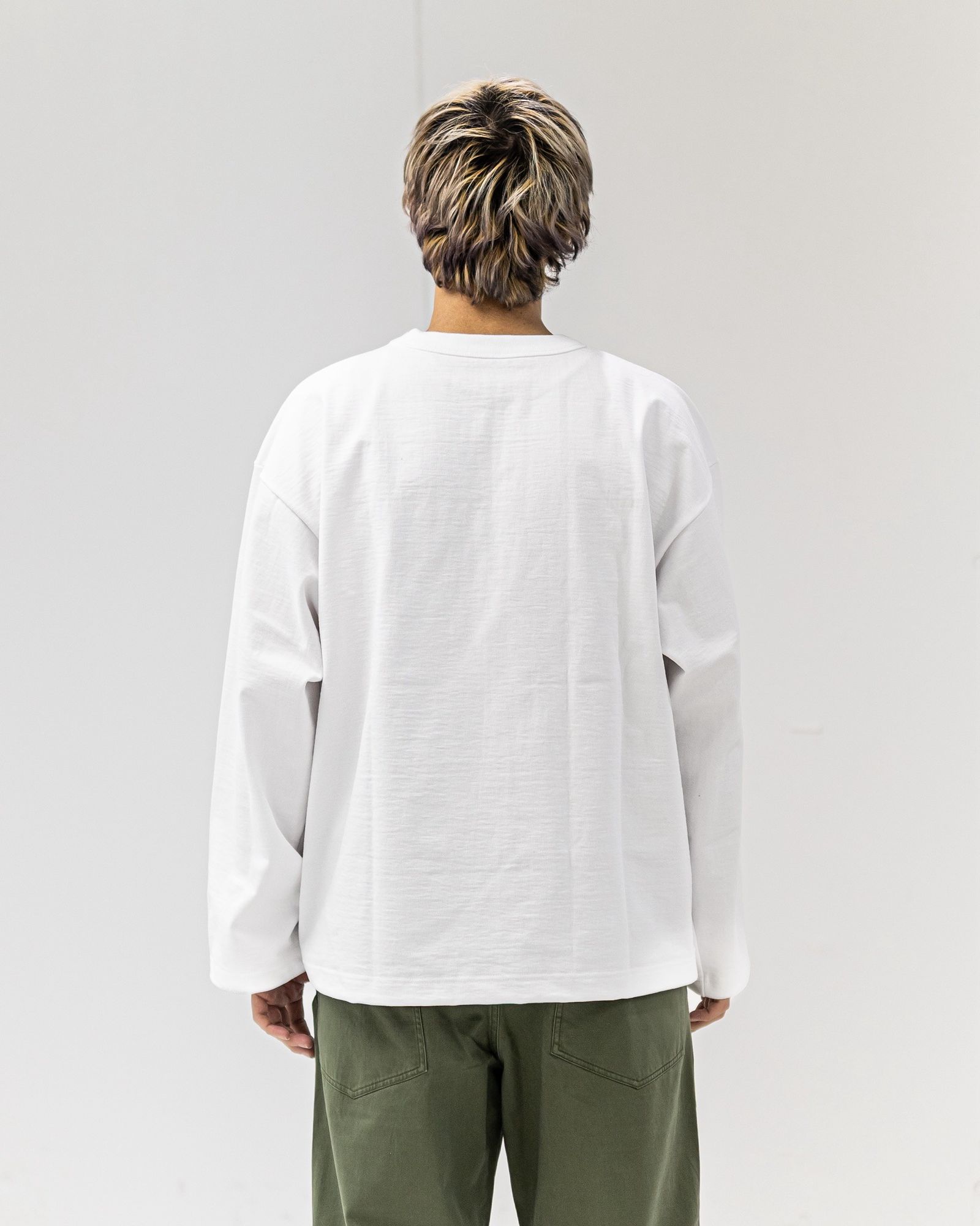 Gurank グランク 26SS Tシャツ 14/2LW Big PLT-shirts(2616BG)WHITE★新作発売！