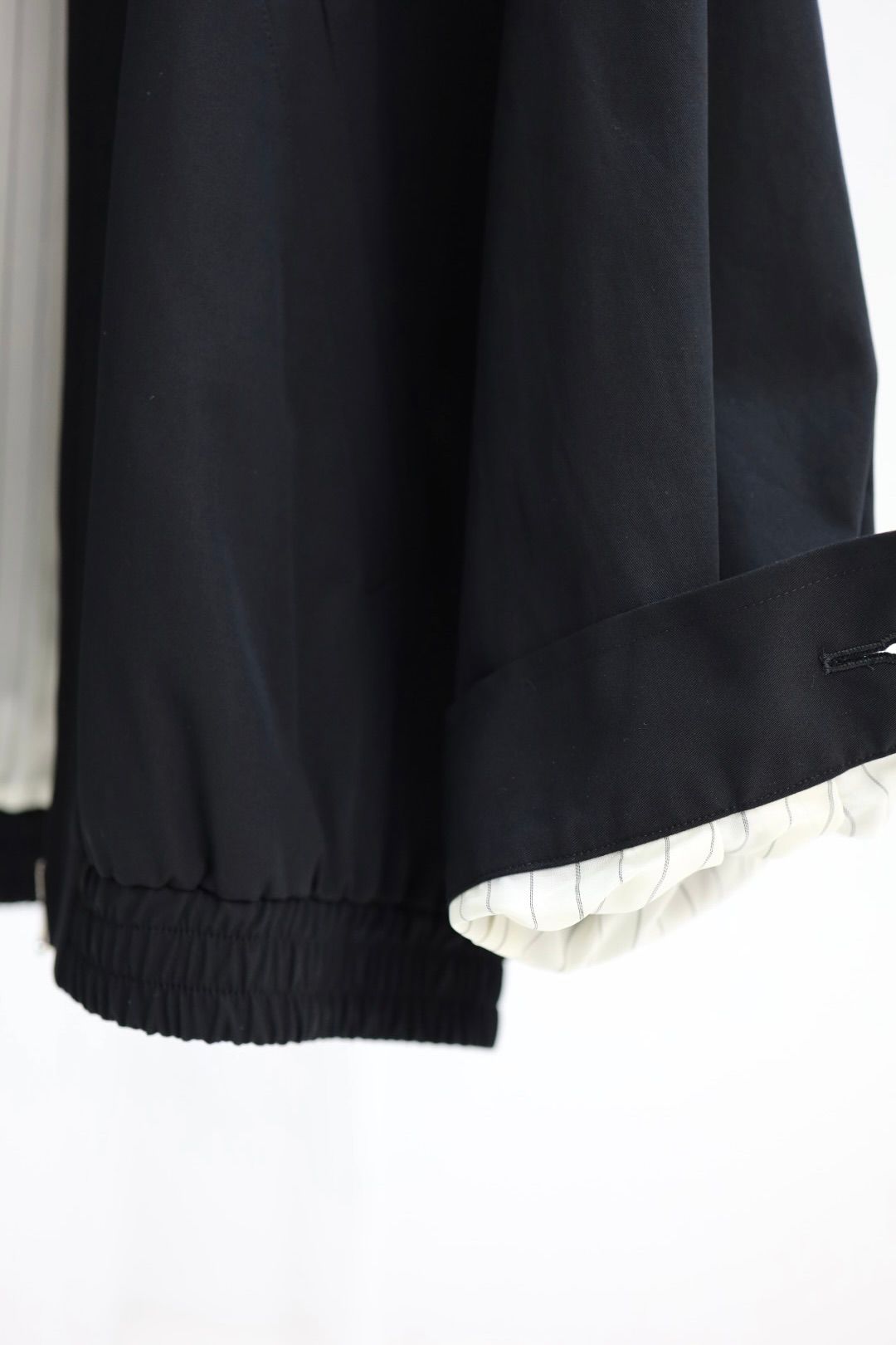 グラフペーパー 26SS Brushed Cotton Gabardine Swing Top Jacket(GM261-30394)BLACK☆2月7日(土)発売！