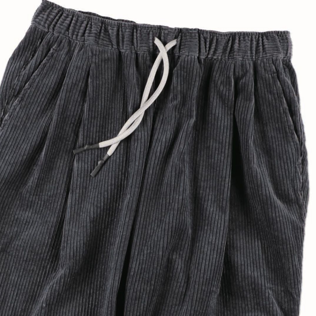S.F.C 24FW エスエフシーSFC WIDE TWO TUCK PANTS(SFCFW24P05)Charcoal