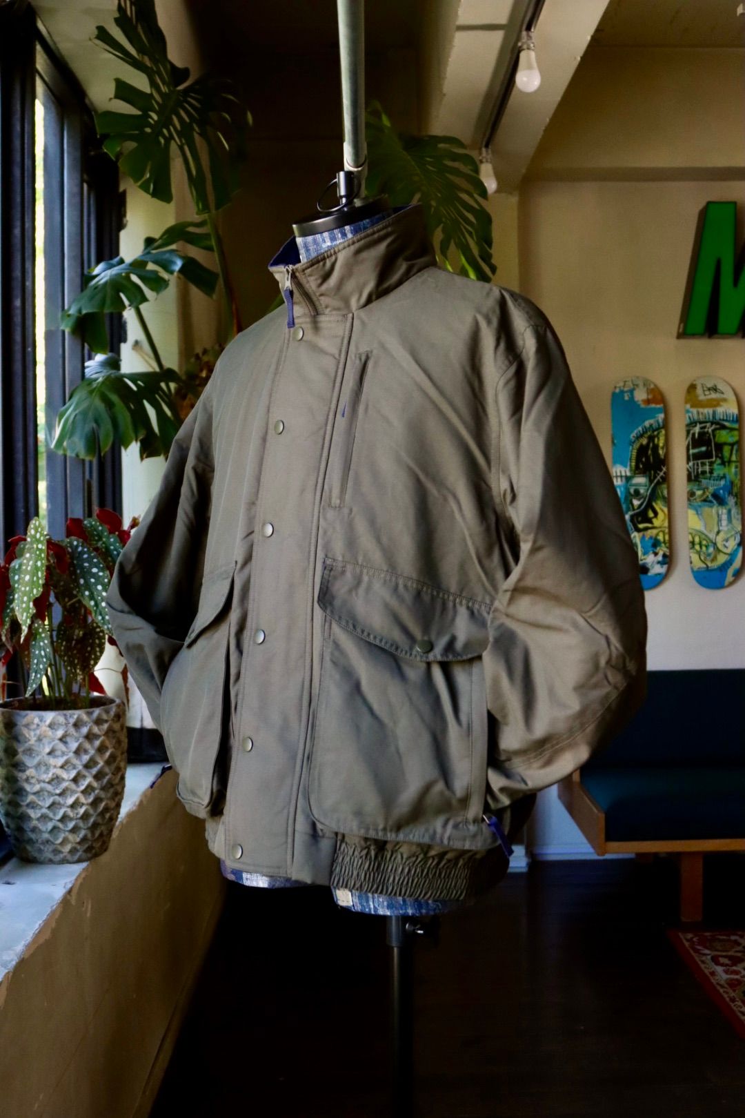 セダンオールパーパスFW23 Fleece Lined Jacket (SD23F-JK03)Olive
