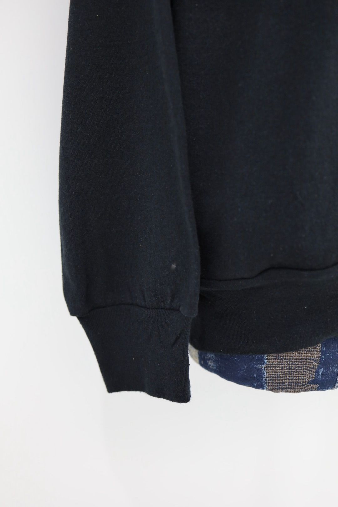 ブラームス 26SS Co/Silk Nep Harf-Zip P/O (BHS25S037S26)Black