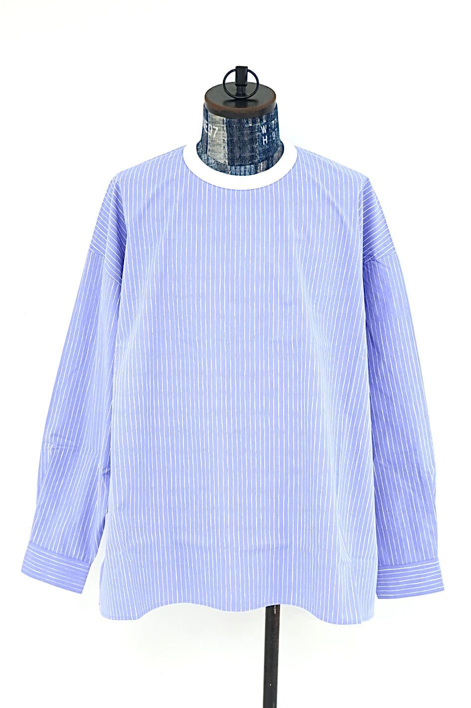 S.F.C 2026FW エスエフシー STRIPE CREWNECK SHIRT (SFCFW26S01)Sax☆9月12日(土)発売！