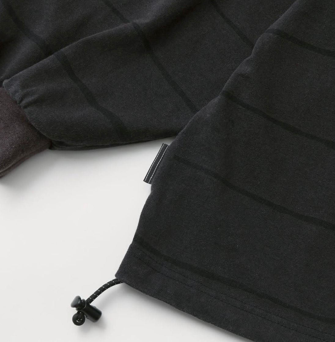 S.F.C 25FW エスエフシー SIDE STRIPE HOODY LS TEE (DISCHARGED) (SFCFW25CS07)Navy☆10月25日(土)発売！
