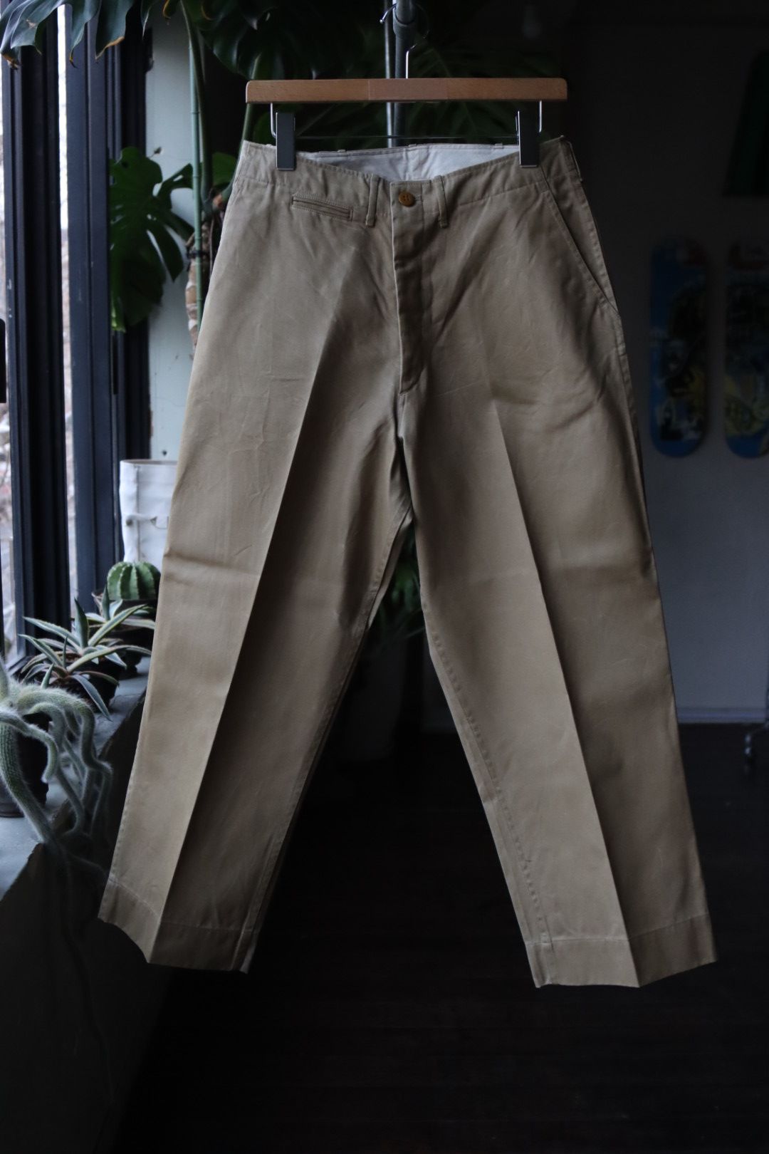 アプレッセ23SSパンツ Vintage US ARMY Chino Trousers(23SAP-04-13M)BEIGE - 1(S)