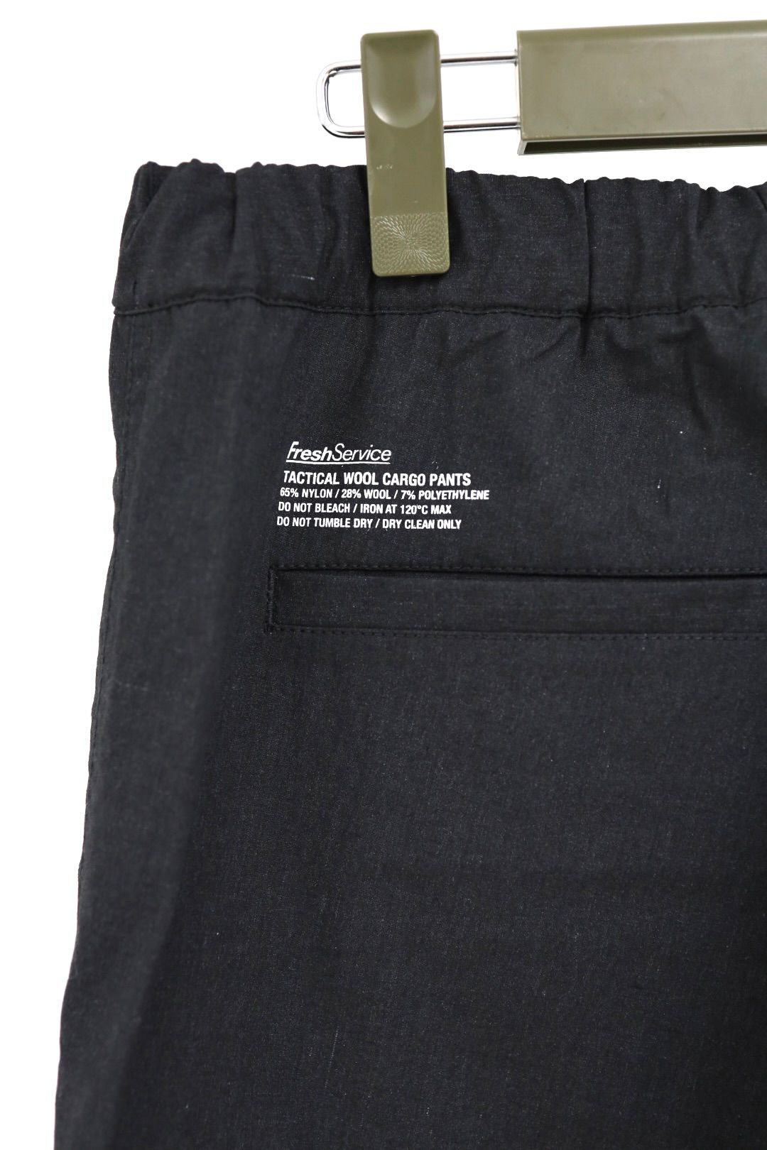 フレッシュサービス 26AW TACTICAL WOOL CARGO PANTS(FSC263-40025)BLACK☆9月26日(土)新作発売！