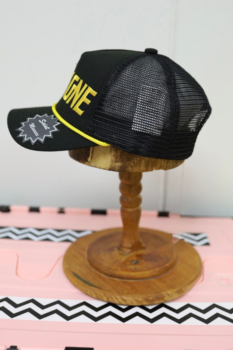 セントマイケル 26SS SAINT ONE MESH CAP(SM-MK8-0000-084)BLACK☆4月29日(水)新作発売！