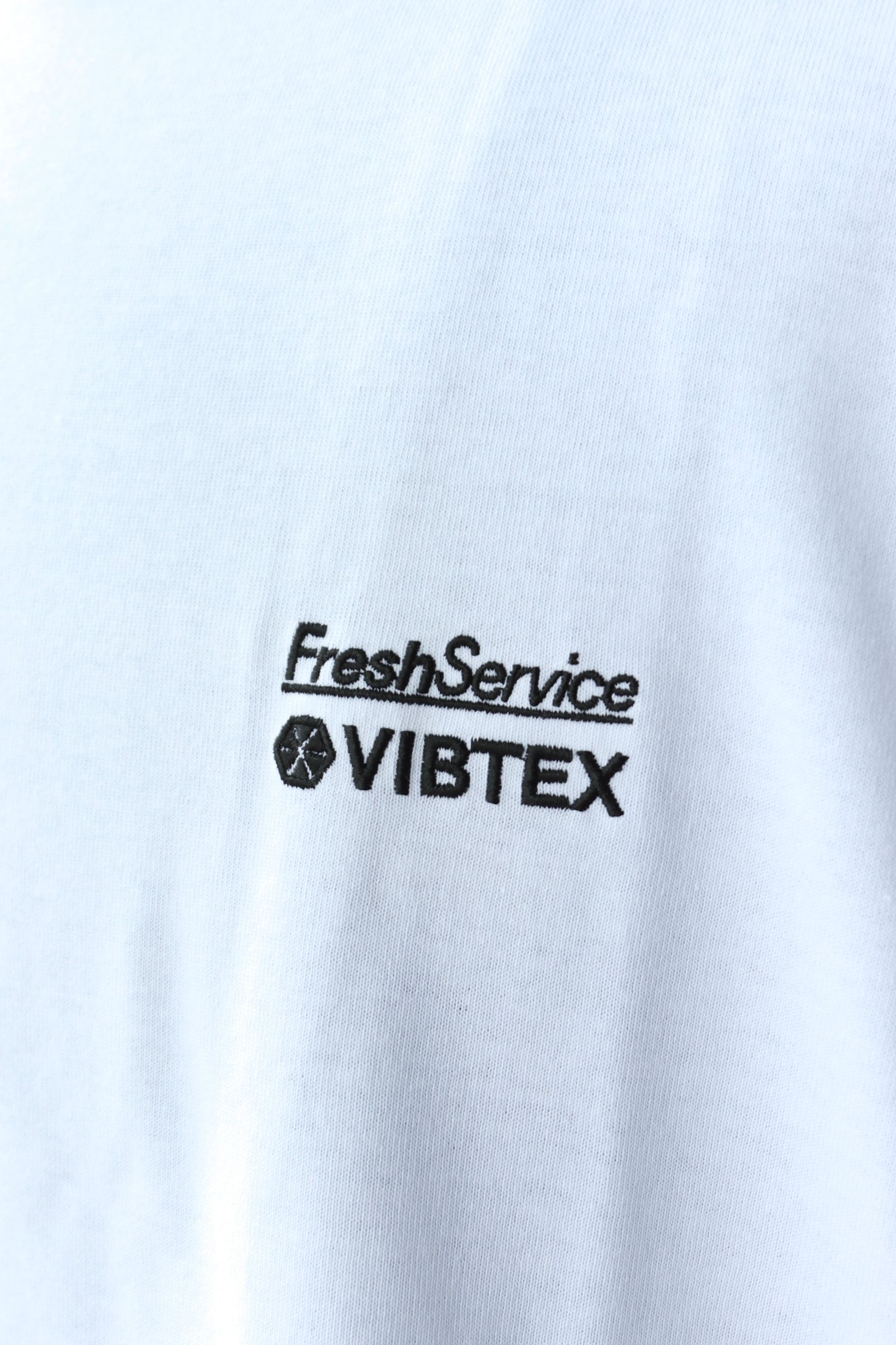 VIBTEX for FreshService S/S CREW NECK TEE(FSC252-70003)WHITE