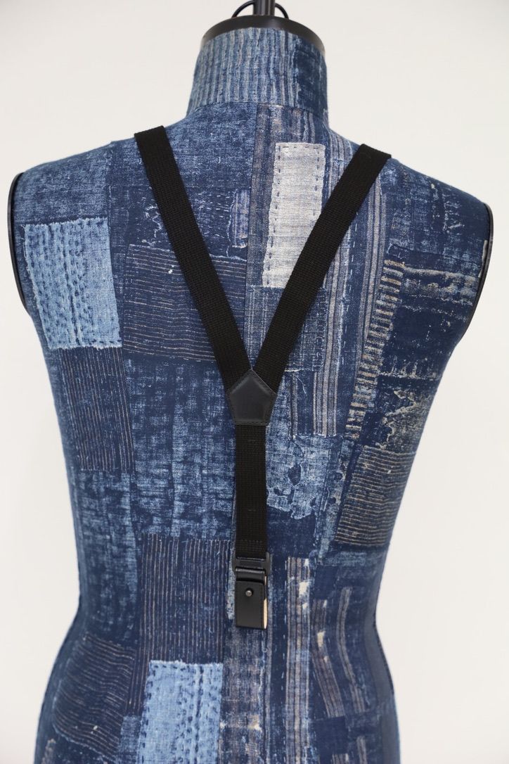グラフペーパー Graphpaper Y-Back Suspenders(GM263-90566)BLACK☆8月8日(土)発売！