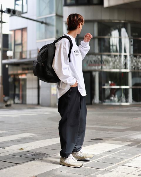 STRIPES FOR CREATIVE FW23 SUPER BIG ROUND LS TEEスタイル