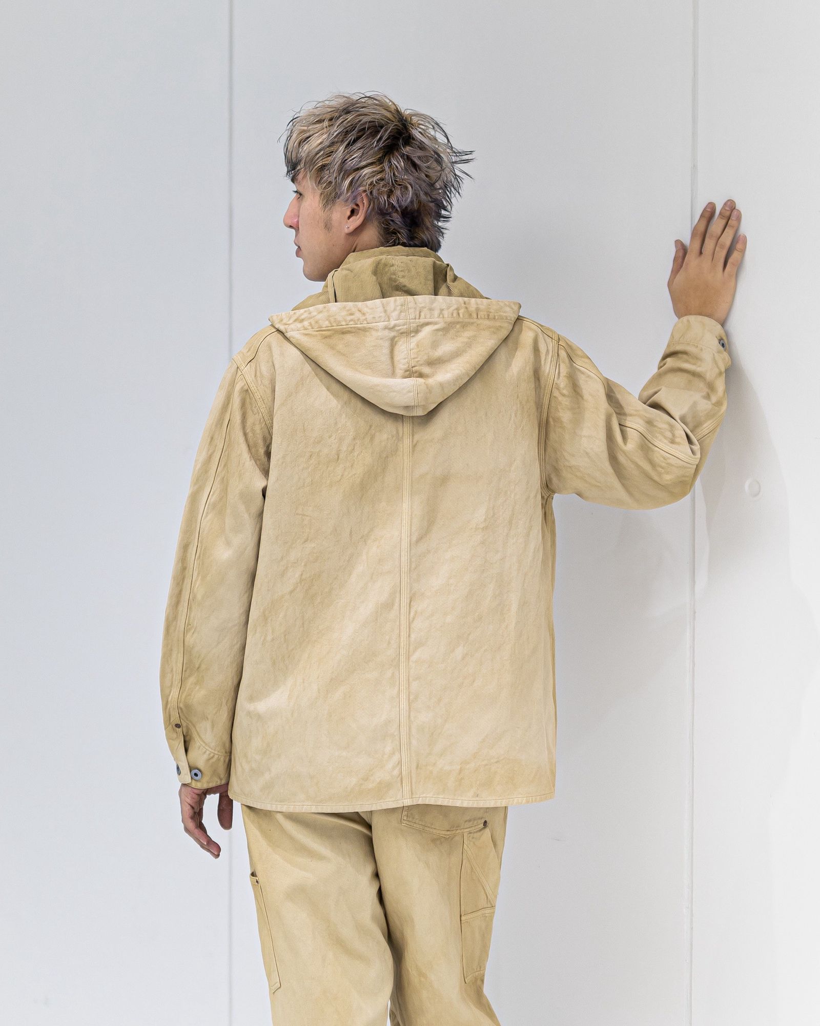 A.PRESSE 新作 Vintage Silk Hemp Coverall Jacket1月24日(土)新作発売！