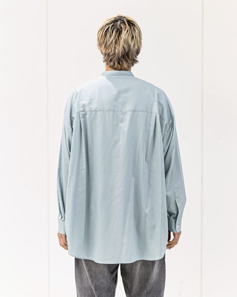 Graphpaper Silicon Poplin Oversized Band Collar Shirt 2月28日(土)新作発売！