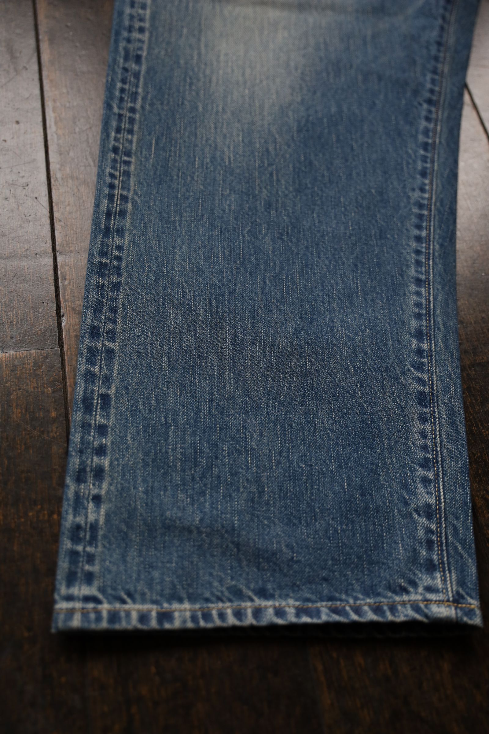 アプレッセNo.22 Washed Wide Denim Pants(AP-4003)INDIGO☆再販しました！