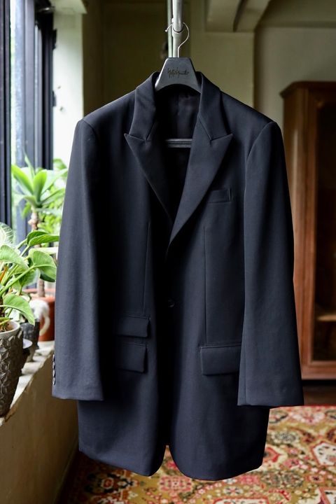 Yohji Yamamoto シングルテーラードジャケット (HW-J35-100-2A26)BLACK☆7月8日(水)発売！