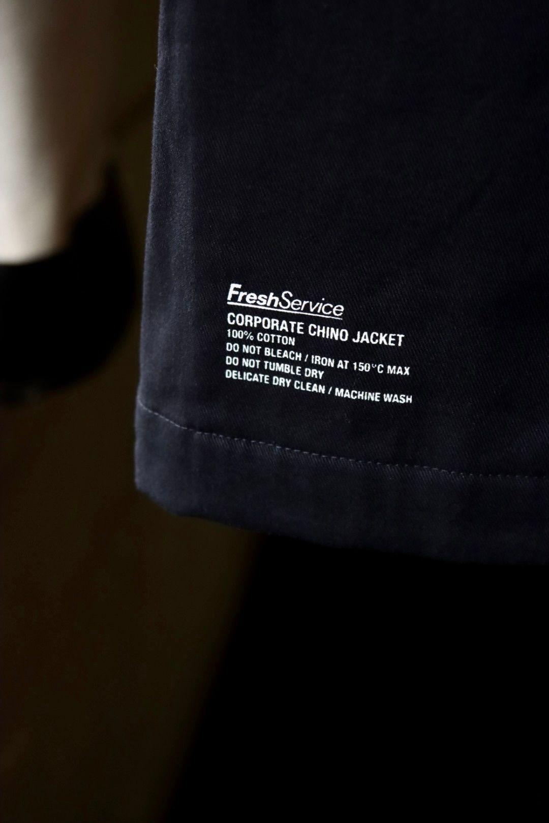 フレッシュサービス CORPORATE CHINO JACKET(FSC251-20082B)NAVY